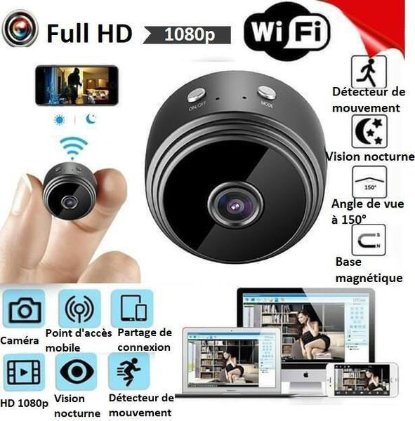 Caméra IP Full HD Sans Fil