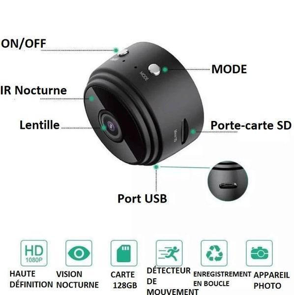 Caméra IP Full HD Sans Fil