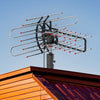Antenne TV extérieure longue portée 500+ miles avec UHF/VHF/FM radio