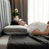 Oreiller Hybride pour Dormeurs sur le Dos et sur le Côté – Soutien Optimal pour la Nuque et les Épaules