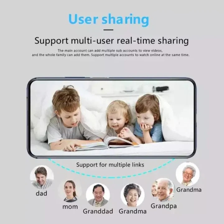 Mini Caméra Sans Fil 5G Wifi 1080P HD