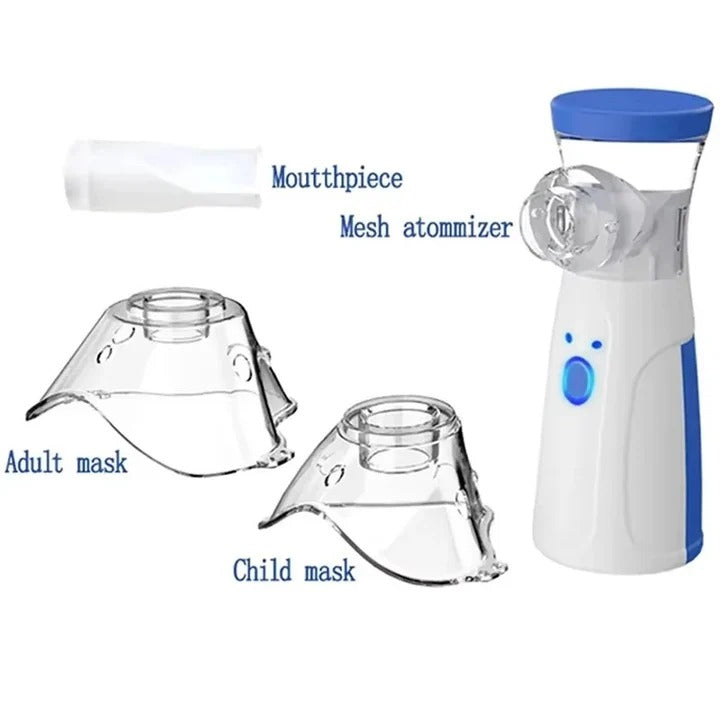 Nébuliseur Mini Portable à Maille pour Adultes & Enfants