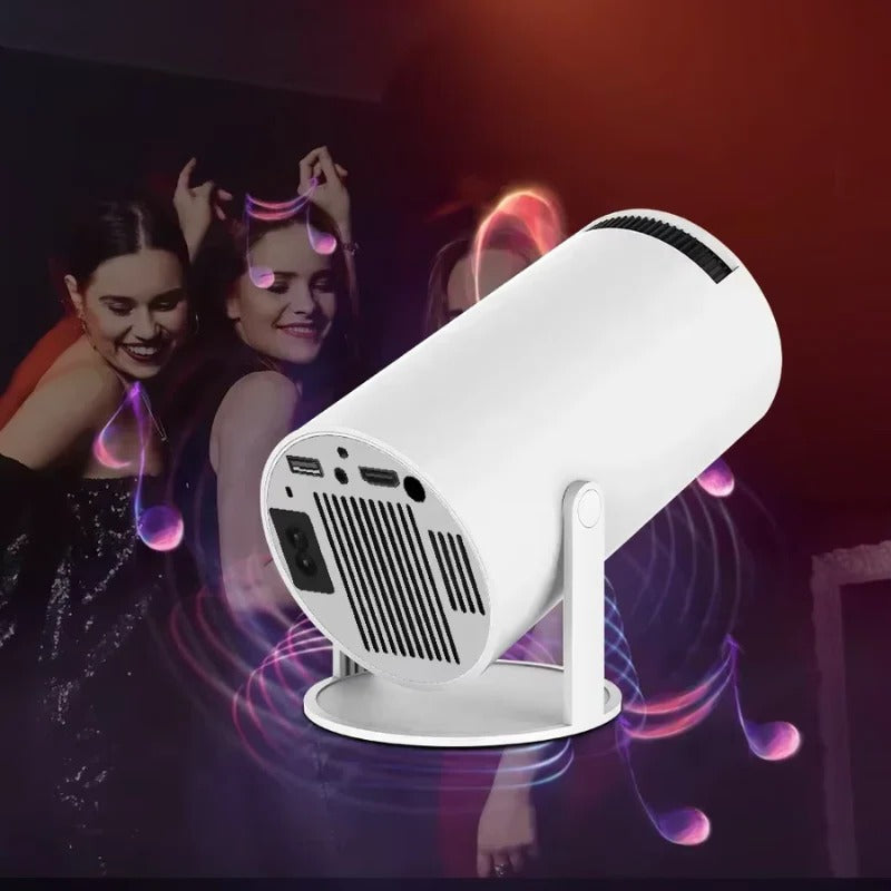 Projecteur Home Cinéma 4K pour Jeux Vidéo et Films en Plein Air
