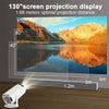 Projecteur Home Cinéma 4K pour Jeux Vidéo et Films en Plein Air