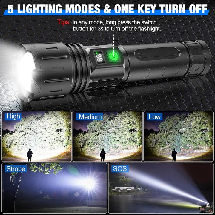 La lampe torche la plus puissante au monde