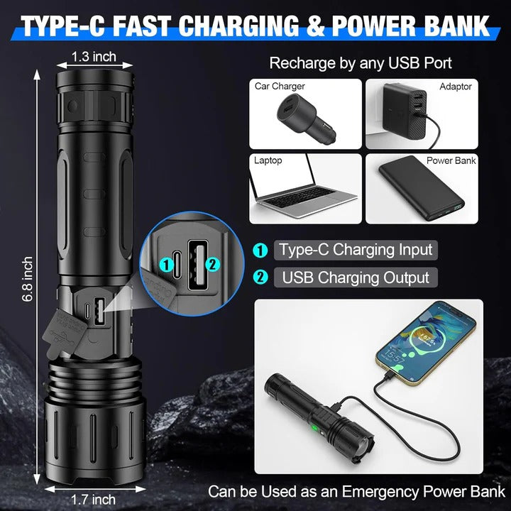 La lampe torche la plus puissante au monde